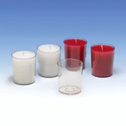 Forma plastikowa do świec wotywnych