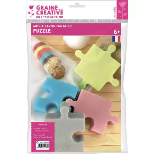 forma mydło puzzle