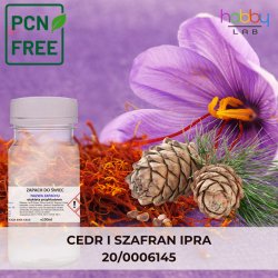 Olejek zapachowy CEDR I SZAFRAN IPRA - PCN FREE