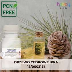 Olejek zapachowy DRZEWO CEDROWE IPRA - PCN FREE (30ml)